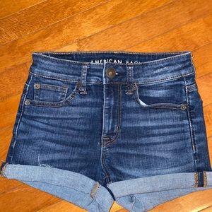 American Eagle next level stretch jean shorts!